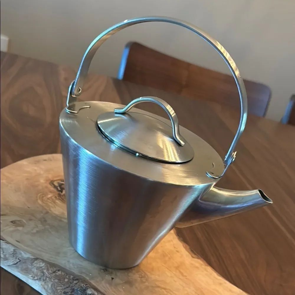 Masterclass Premium Collection Stainless Steel Double Walled Tea Pot - Picture 3 of 6